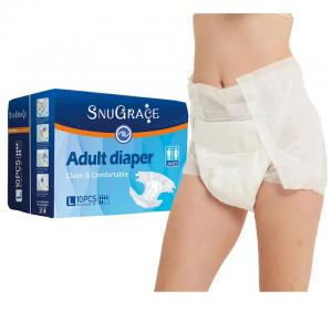 China ISO Certified Disposable Nappies Pants for Elderly Adults Soft Breathable Absorption supplier