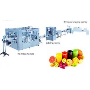 China Automatic Fruit Juice Production Line , Fruit Juice Factory Machines Ultrafiltration System supplier