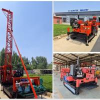 China Mining 560mm Mineral Exploration Drilling Rigs With Crawler Chassis on sale