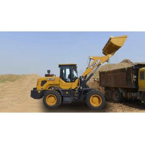 Machanical Joystick Small Wheel Loaders 2500kg Operating Large Hub Axle Wheel Shovel Loader