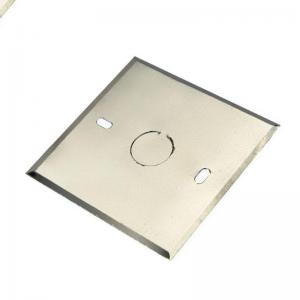 Square Anticorrosion Electrical Box Cover Plate Metal Stainless Steel For Terminal Posts