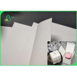 China 200gsm 270gsm Food Grade White Kraft Paper For Medicine Boxes High Stiffness supplier