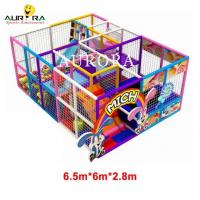 China Soft Play Fence Indoor Playground Equipment Set Children Plastic Slides Small on sale