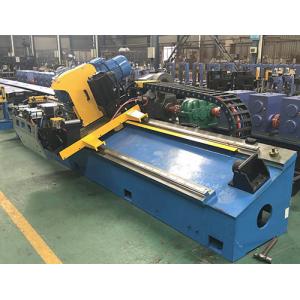 Mild Carbon Steel Pipe Mill Line With Cold Cutting Saw HG 76