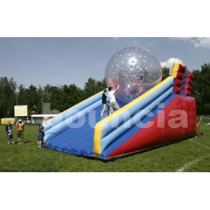 PVC Zorb Ball Racing Track , Zorb Ramp Used On Grassland Or Snow Field