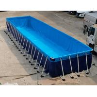 China SCT PVC Portable Swimming Pool Above Ground Metal Frame 12*3*1.32m on sale