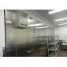 Customized 304 Stainless Steel Restaurant Freezer Room 42KG/M Density Commercial