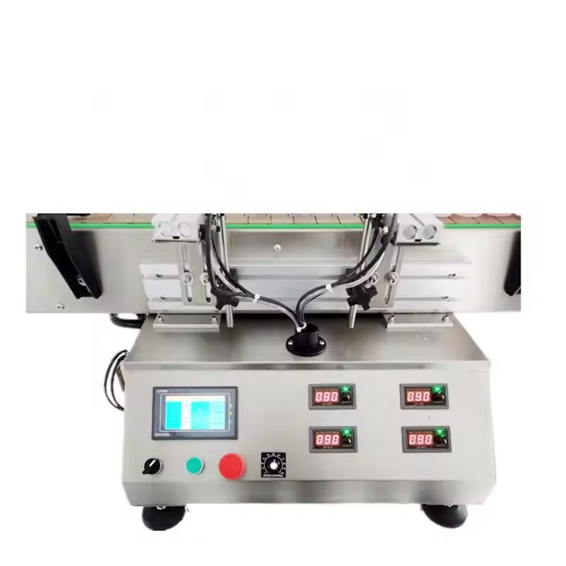 China Automatic Four-Head Magnetic Pump Filling Machine for Perfume Liquor Desktop CNC Liquid Line Perfume Liquor Filling Machinery wholesale