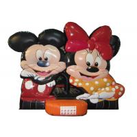China Disney big inflatable jump bounce hot sale minnie digital painting inflatable bouncer house Mickey mouse jumping house on sale