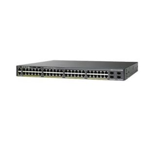 China Interruptor de red de catalizador WS-C2960XR-48TS-I con 48 puertos con interruptor de red Ethernet gigabit IP Lite supplier