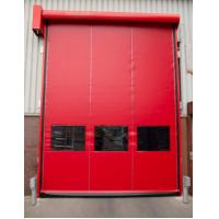 China Customized As Order High Speed PVC Roll Up Rapid Shutter Door 304 Stainless Steel Material Transparent PVC Curtain on sale