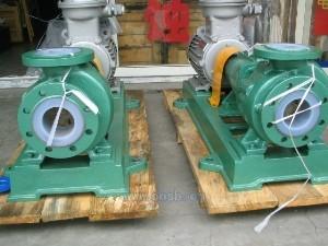IHF PTFE lined centrifugal chemical process pump transfer sulfuric acid pump