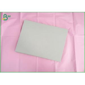 China Portable Grey Cardboard Sheets 49x36 Inch Laminated Recycled Pulp Material supplier