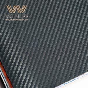 Black Micro Fiber PU Automotive Leather Fabric Upholstery Leather Material