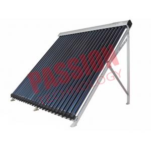 China Silver Color Pressurized Solar Collector , Solar Thermal Collectors For Flat Roof wholesale
