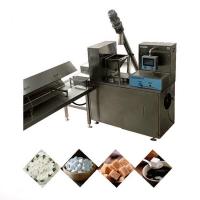 China Stainless Steel Wrapping Sugar Cube Making Machine PLC Control on sale