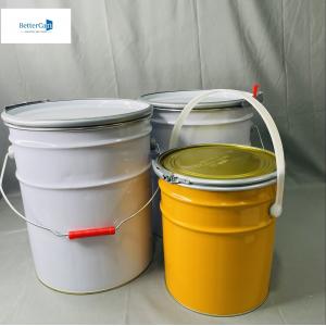 5liter Tin Cans With Lids Rubber Gasket Industrial Container Tin Packaging With Lock Ring