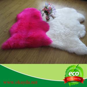 natural soft white color New Zealand sheepskin rugs sheep fur rug carpet