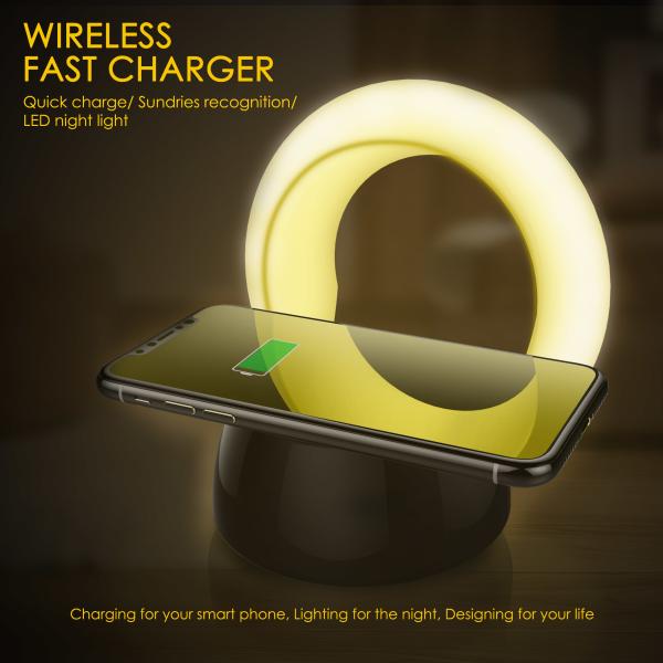 Multi-function Folding Table Desk LED Lamp Wireless Charger Lamp Reading Lamp for Home