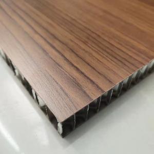 China Wood Grain HPL Honeycomb Board 1200x1300mm For Decoration supplier