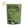China Custom Printing High Quality Field Rations Packaging Bag Plastic Zipper Packaging Pouch For solid food wholesale