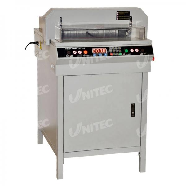 Máquina de corte de papel industrial 1000W com papel automático Presser 450VS+