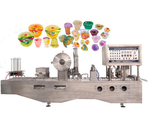 Plastic Cup Filling and Sealing machine for Jelly