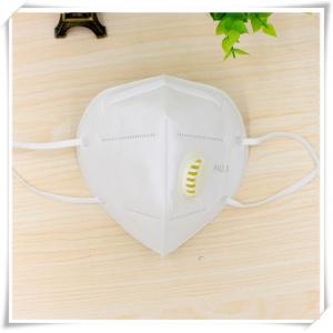 China Anti Dust N95 Mask With Exhalation Valve Foldable Universal Contour Design supplier