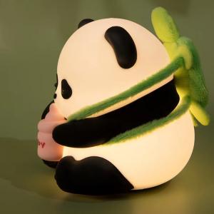 China Cute Panda Night Light, Led Squishy Novelty Animal Night Lamp, 3 Level Dimmable Nursery Nightlight supplier