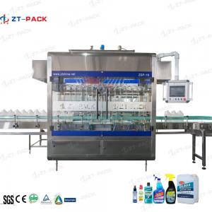 500ml Toilet Cleaner Filling Machine 6000b/H Antiseptic Liquid Filling Line Machine