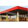 Prefabricated Steel Roof Trusses Shed Building Space Frame Petrol Station Design