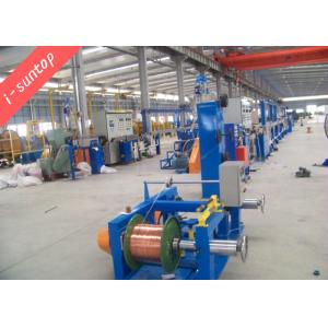 Double Layer 500mpm PVC Cable Extruder Machine With Copper Conductor
