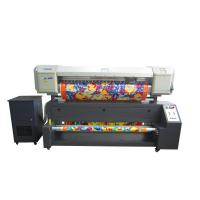 China Digital 100% Polyester Direct Sublimation Textile  Printer With Dual Cmyk Color 1440 Nozzles on sale