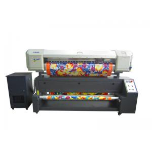 Digital 100% Polyester Direct Sublimation Textile  Printer With Dual Cmyk Color 1440 Nozzles