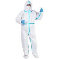 China Protective Nonwoven Full Body Disposable Coveralls on sale