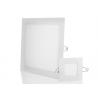 Square 3W Recessed Led Panel Light Warm White Cold White For Kitchen , Office