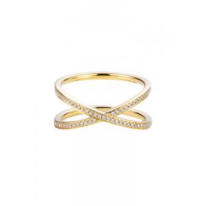 China jewelers near me 18K Gold Fashion Diamond Ring wedding rings for women supplier