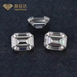 1ct-3ct CVD HPHT Emerald Cut Loose Lab Grown Diamonds With IGI Certificate