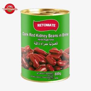 China Red Kidney Canned Food Beans In Brine 800g Pure Natural Flavor QS Certificate supplier