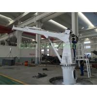 China Marine Knuckle Boom Crane Hydraulic Telescopic Portable Crane Longtime Warranty on sale