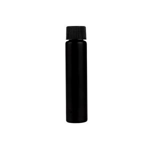 27x113mm Matte Black Doob Glass Tube Child Resistant Pre Roll Tube For 