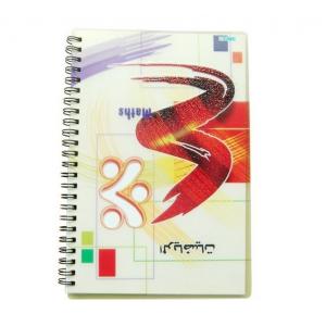 PLASTIC LENTICULAR wholesale A4/A5/A6 lenticular flip cover 3d notebook with spiral wire lenticular cover notebook