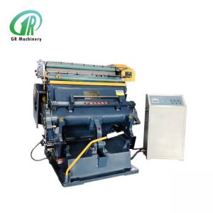 China Hot Foil Stamping Corrugated Carton Die Cutting Machine 930 Model supplier