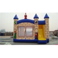 Popular Toddler Bounce House , Water Jump House 5*5m Lead - Free Material