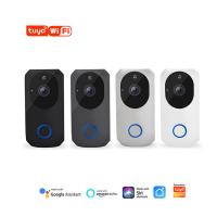 China 1/3 Full HD CMOS Tuya Doorbell Chime Wireless Video Peephole Door Camera on sale