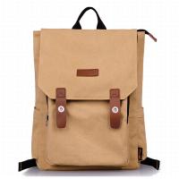 China Washable Women And Mens Shoulder Bags Canvas Fashion Backpack Large Capacity on sale
