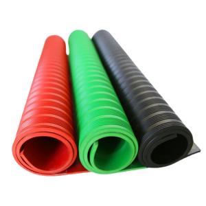 China Ultra Thin Silicone Rubber Sheet Anti Vibration Rubber Sheet Insulated supplier
