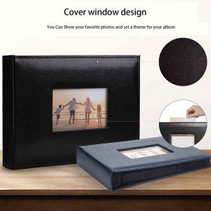 China Insert Card Collection Binder Pu Leather Multifunction Large Photo Album supplier