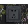 Screwless Decorator Brass Switches And Sockets Wall Plate Child Safe Outlet