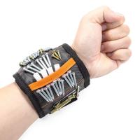 China Adjustable Strong Magnetic Wristband For Screws Hanging Tools Multicolor on sale